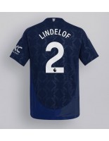 Manchester United Victor Lindelof #2 Venkovní Dres 2024-25 Krátký Rukáv